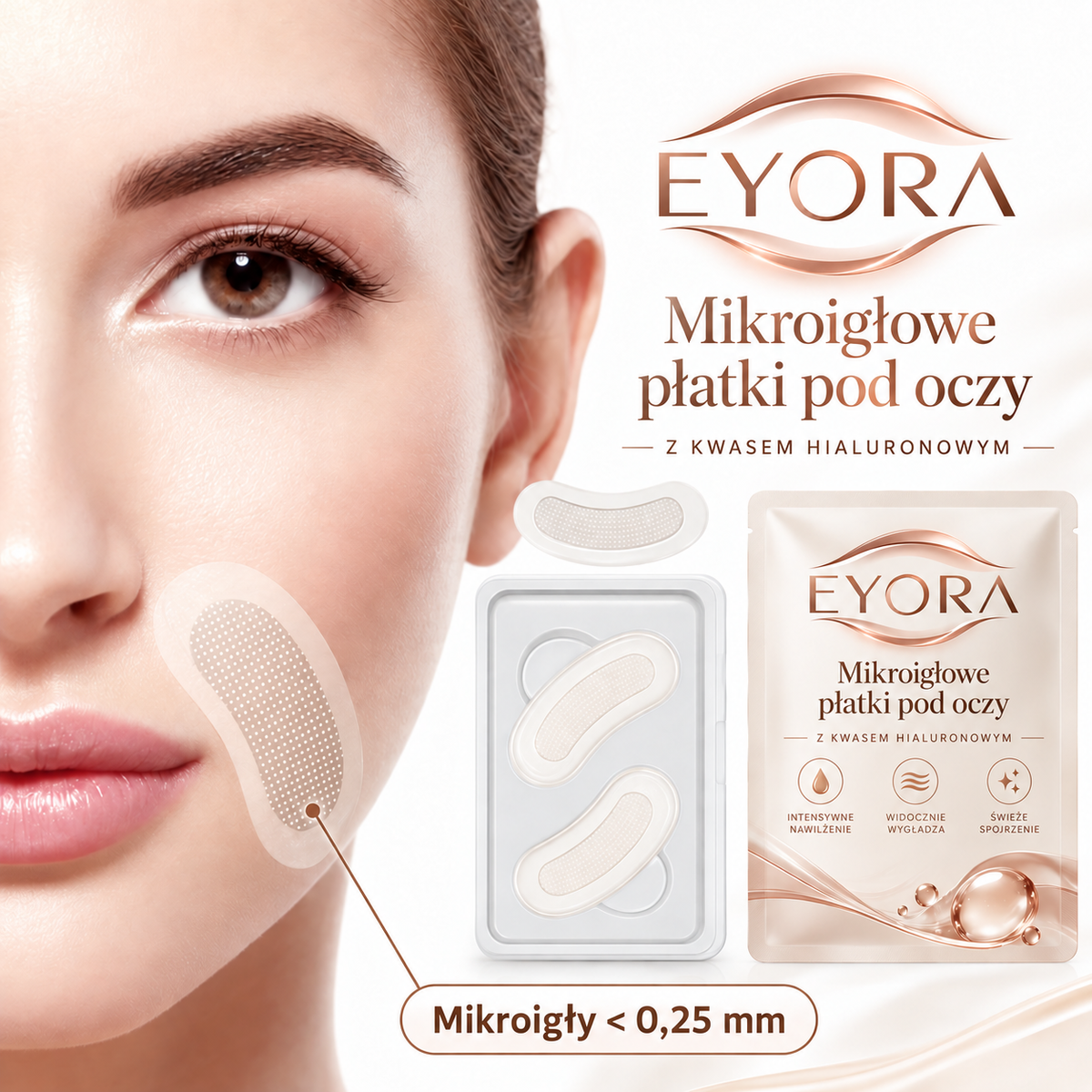Eyora – Mikroigłowe płatki pod oczy